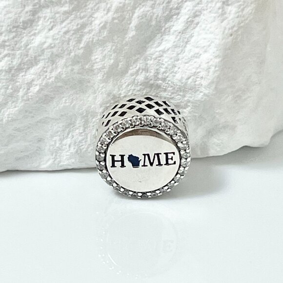 Pandora Jewelry - Pandora Wisconsin Home Bead Charm S925 Silver Charm